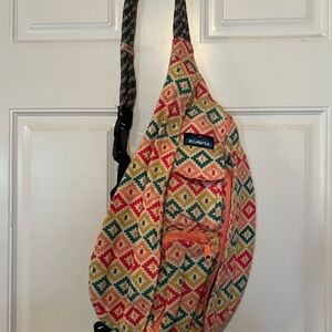 Kavu Women's Multicolor Diamond Pattern Backpack